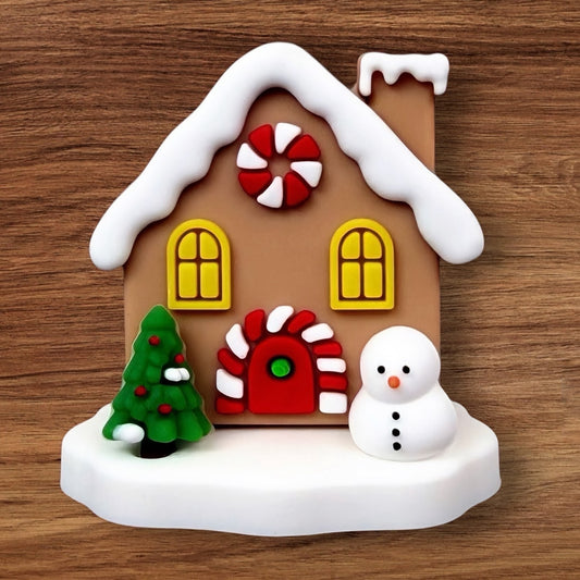 3-D Gingerbread House Focal