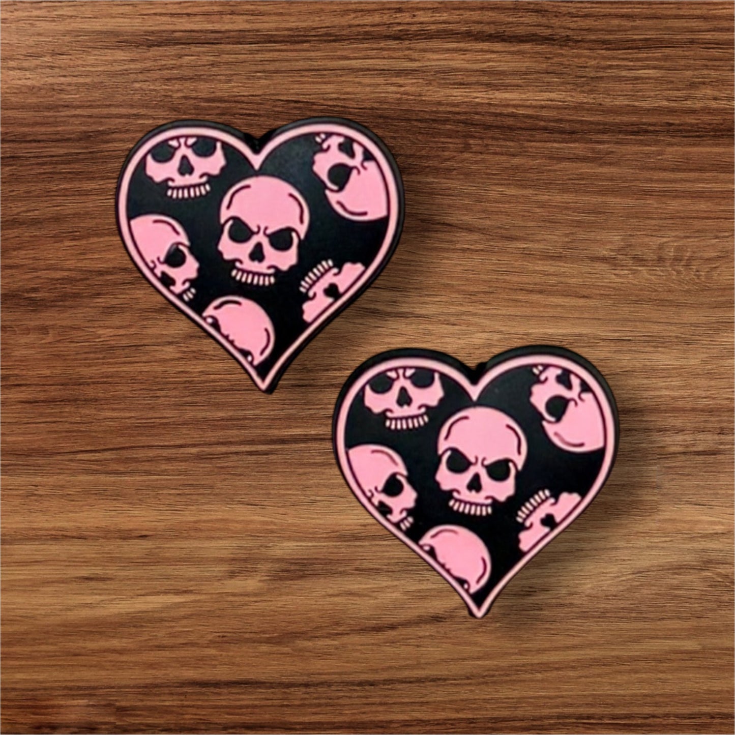 Hearts With Skulls Focal