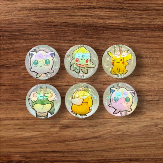 16mm Kids Acrylic Beads