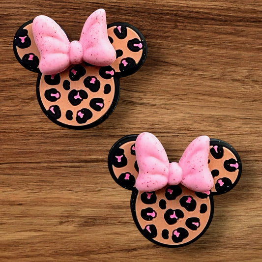 Mouse Head With Bow Focal