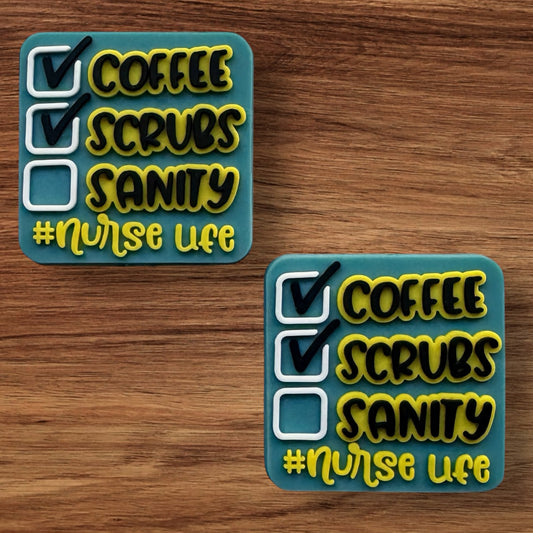 Coffee, Scrubs, Sanity Focal