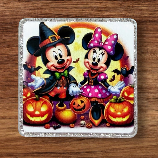 Spooky Mouse Acrylic Flatback