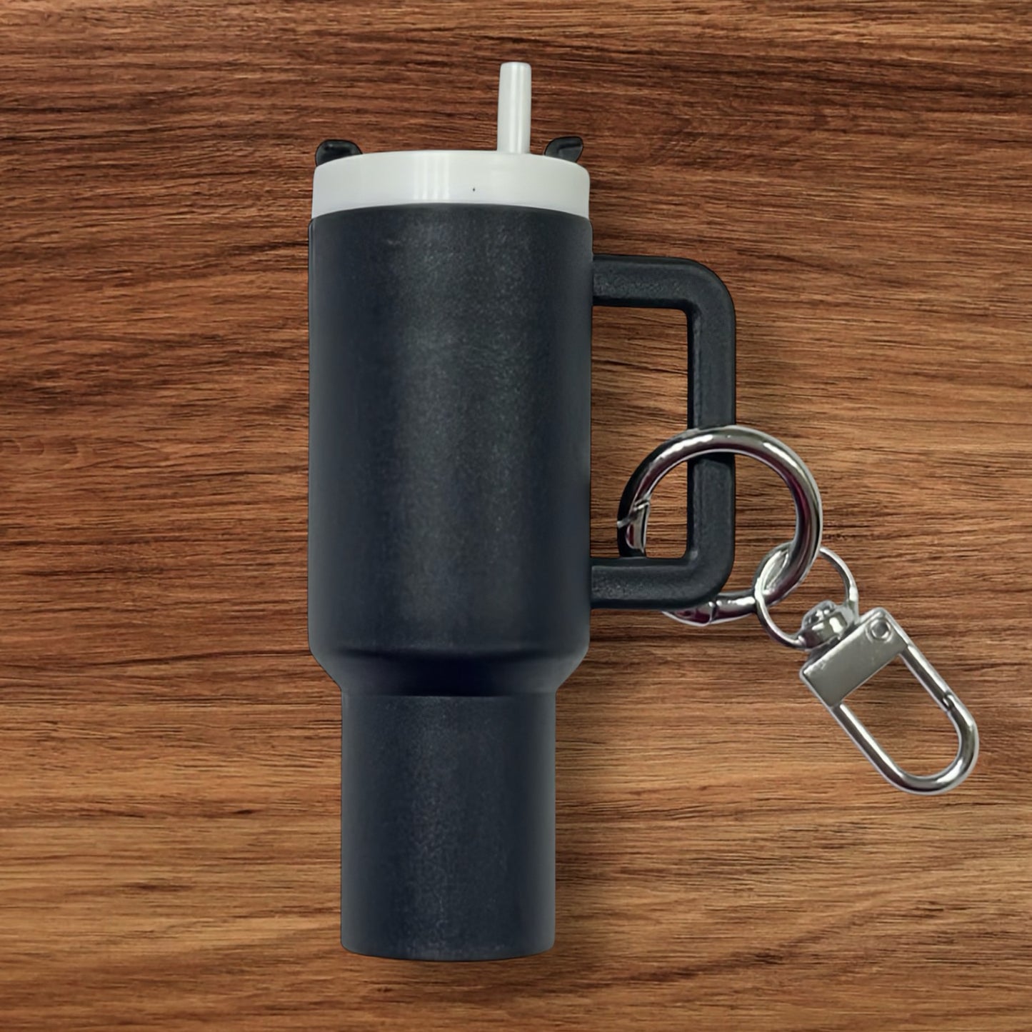 Tumbler Keychain/ Chapstick Holder