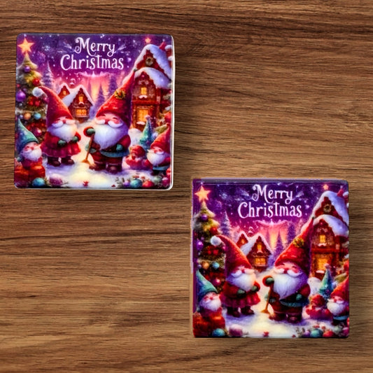 Merry Christmas Gnomes Focal (Custom)