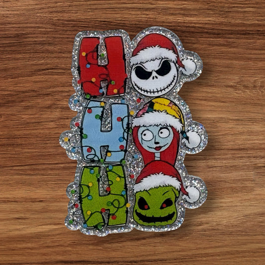 Ho Ho Ho Acrylic Flatback