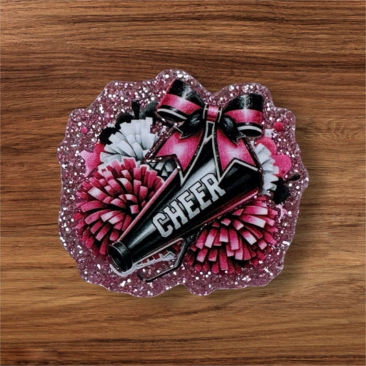 Cheer Acrylic Flatback