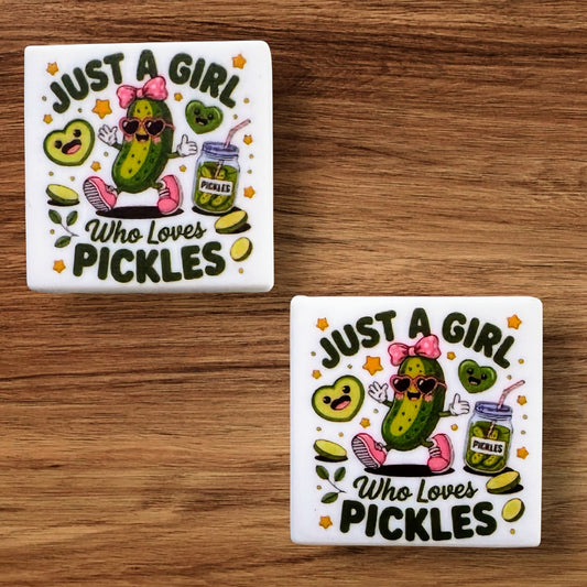 Just A Girl Who Loves Pickles Focal (Custom)
