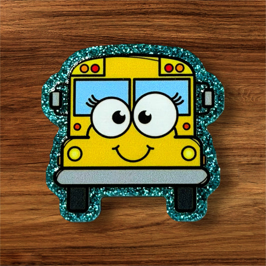 School Bus Acrylic Flatback