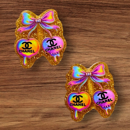 Designer Cherries Acrylic Focal