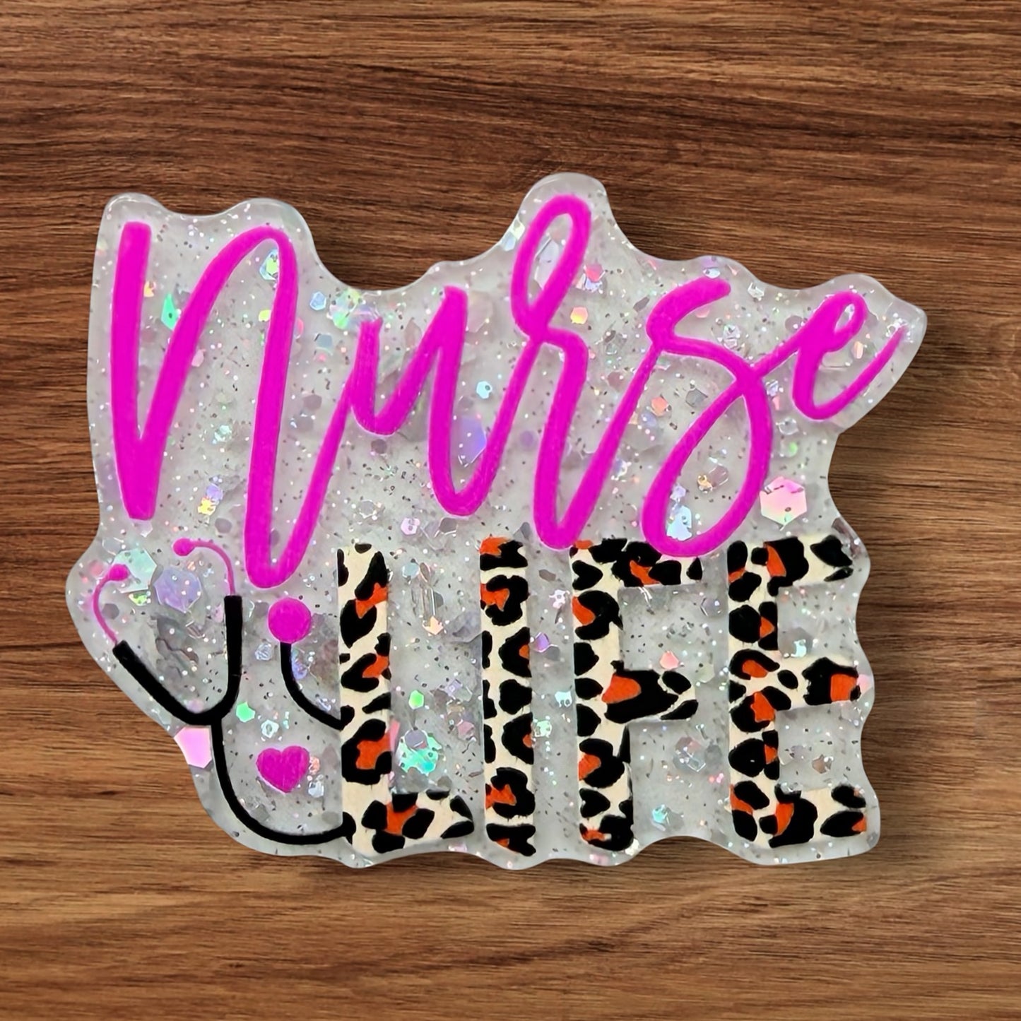 Nurse Life Acrylic Flatback