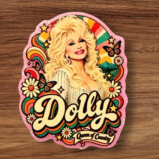 Dolly Queen Of Country Acrylic Flatback