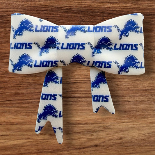 Detroit Football Bow