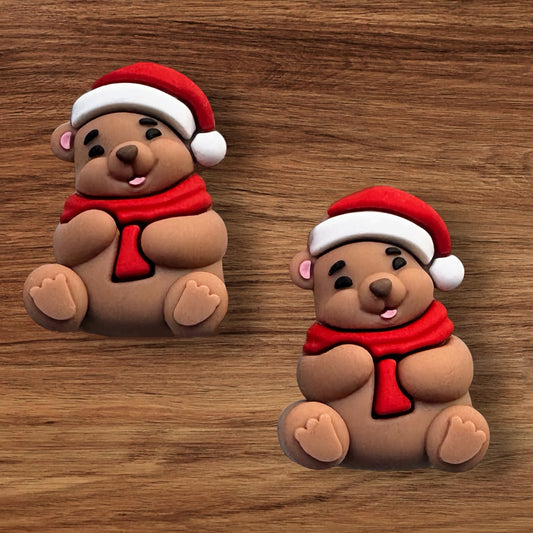 3-D Christmas Bear Focal