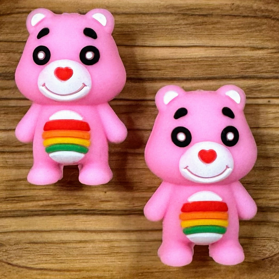 3-D Pink Care Bear Focal