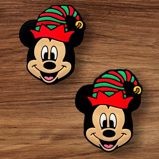 Mouse In Elf Hat Focal