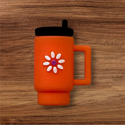 3-D Floral Tumbler Focal