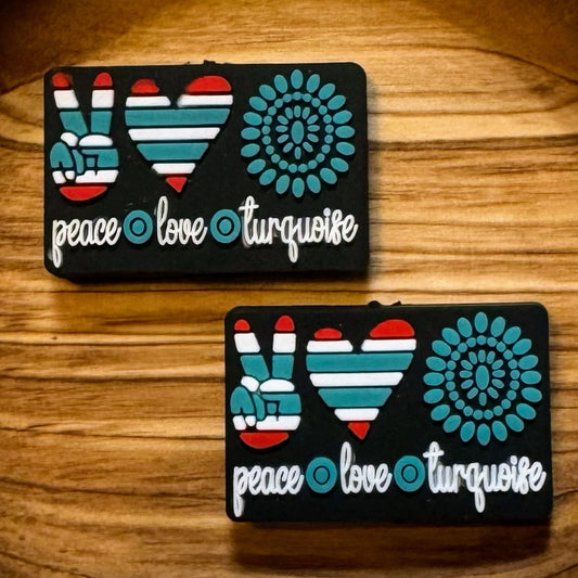Peace Love @ Turquoise Focal
