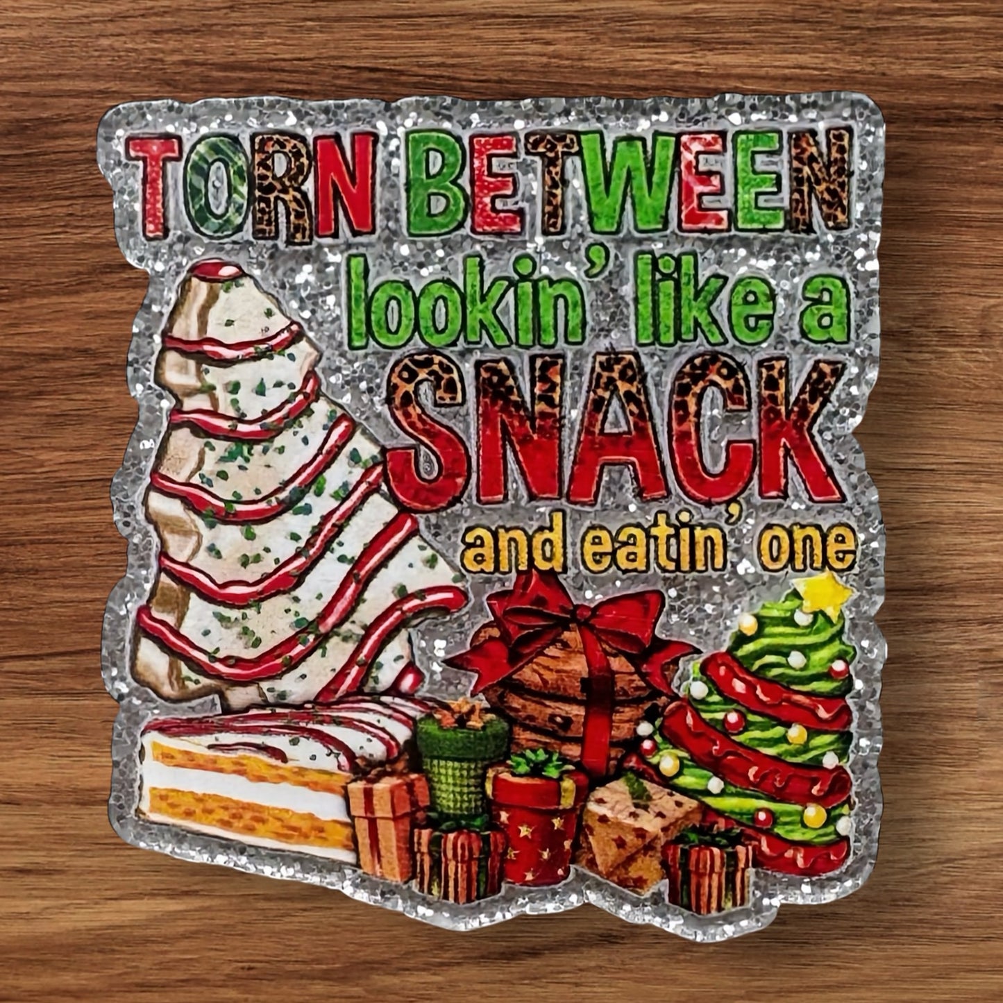 Torn Between Looking Like A Snack And Eating One Acrylic Flatback