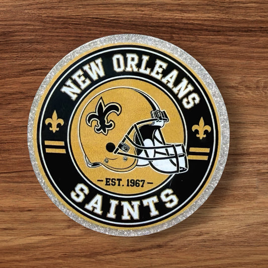 New Orleans Football Acrylic Flatback