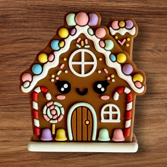 3-D Gingerbread House Focal