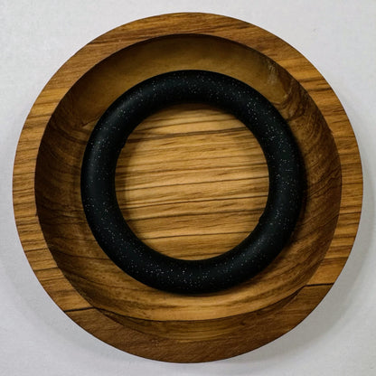 Neon Glitter Silicone Rings