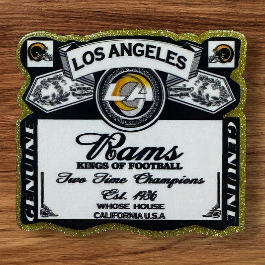 Football Acrylic Flatback