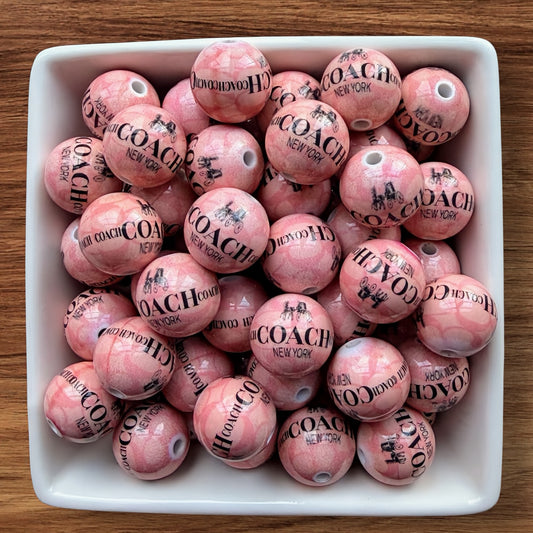 16mm Designer Acrylic Bead