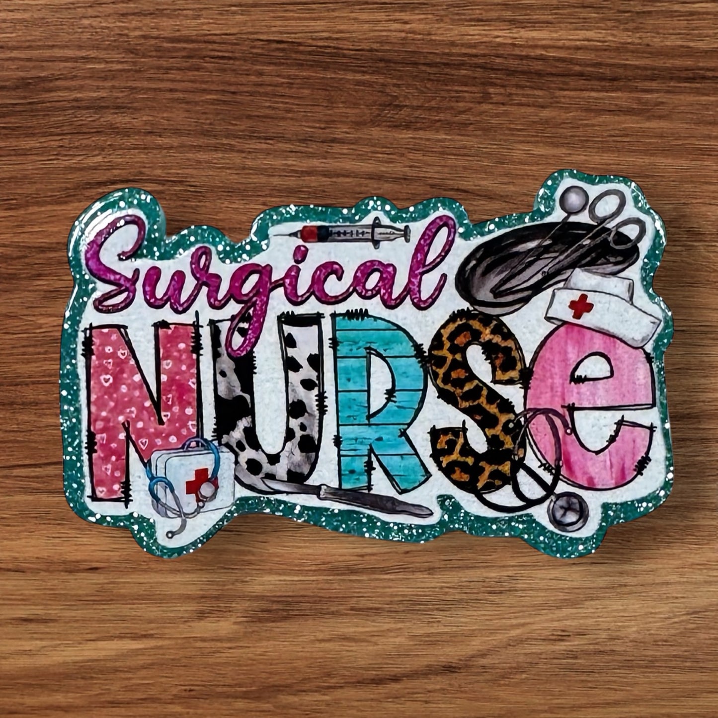 Surgical Nurse Acrylic Flatback