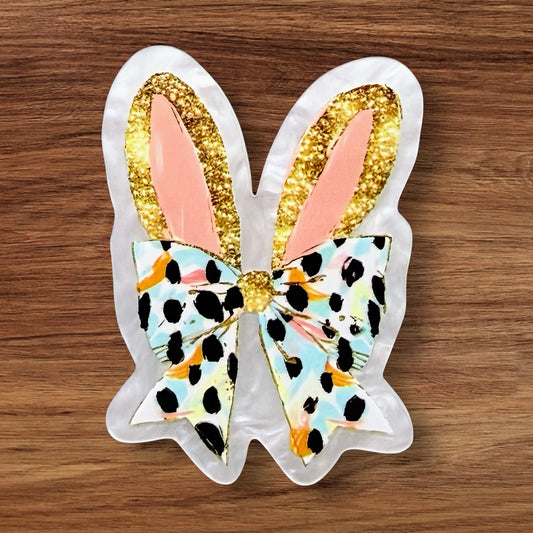 Bunny Ears Acrylic Flatback