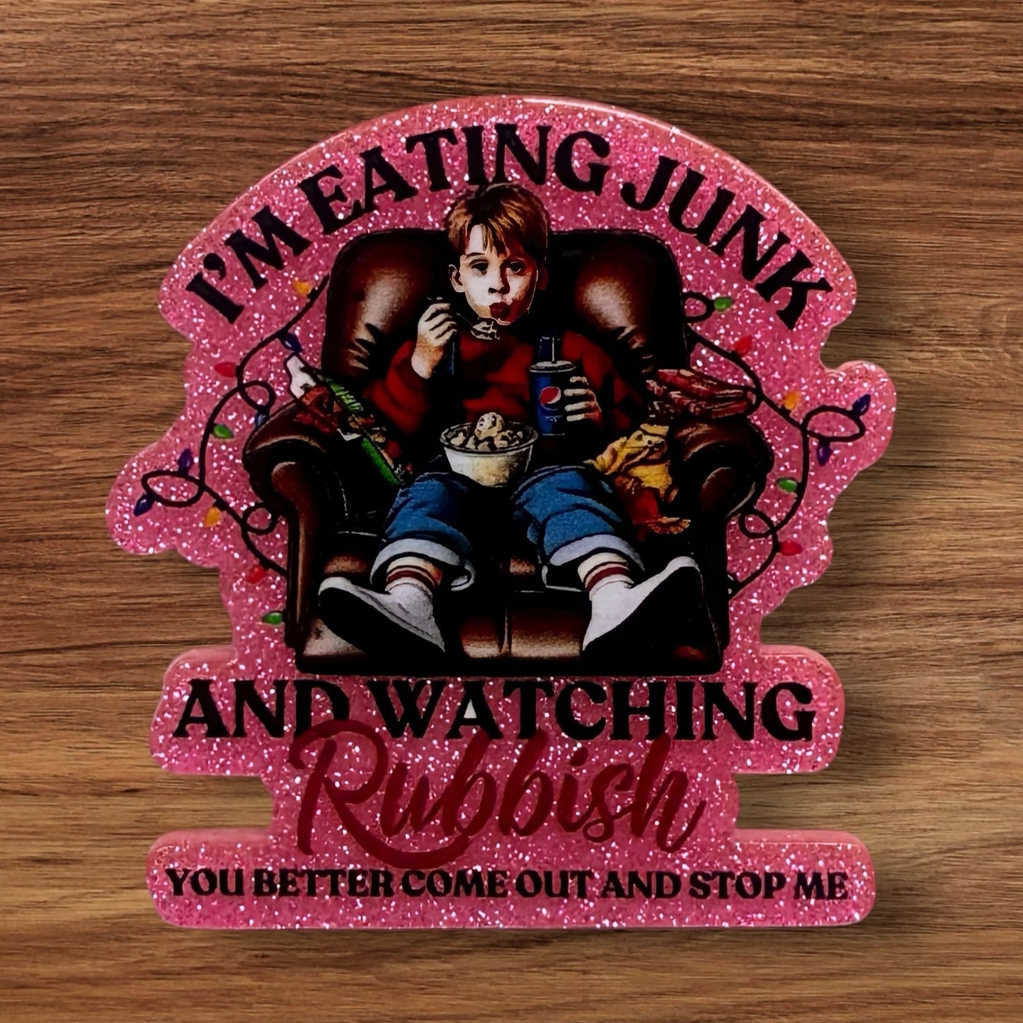 Home Alone Acrylic Flatback