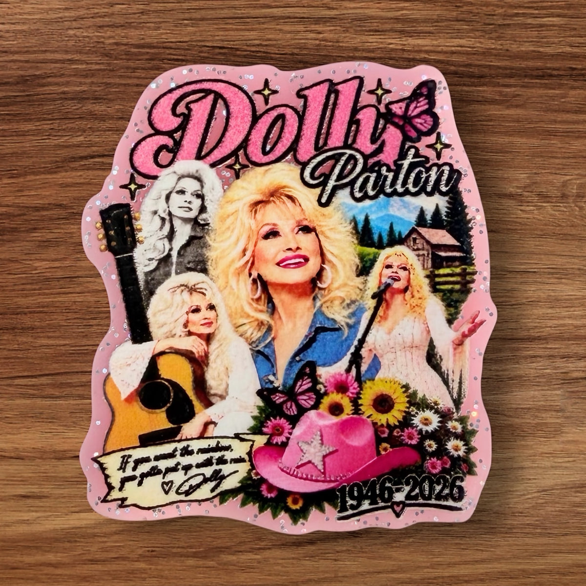 Dolly Acrylic Flatback
