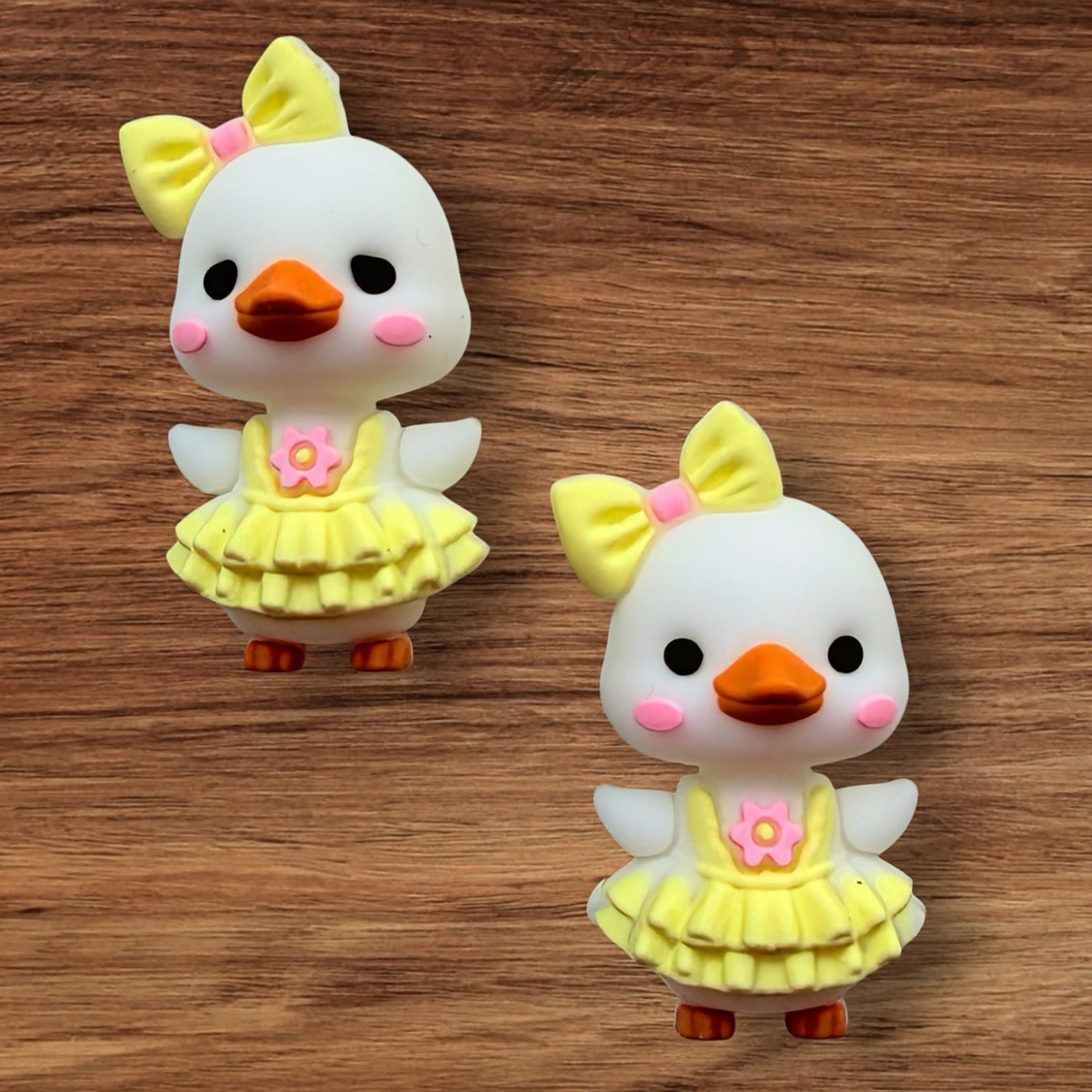 3-D Duck In Dress Focal