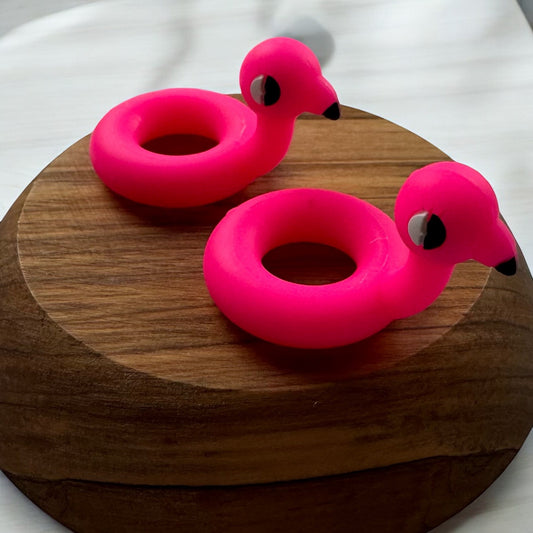 3-D Flamingo Float Focal