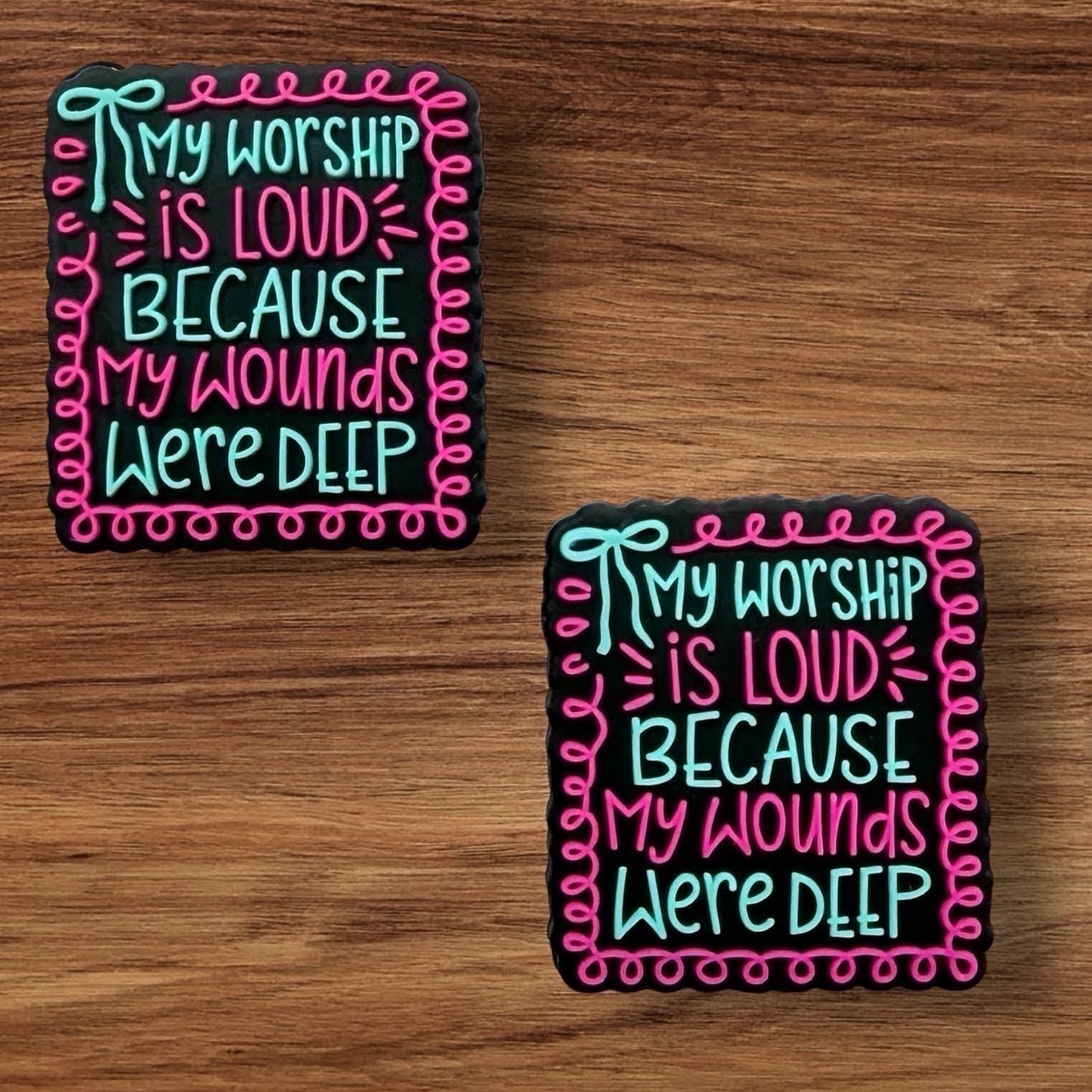 My Worship Is Loud Because My Wounds Were Deep Focal