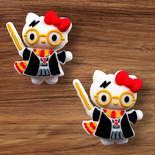 3-D Wizard Kitty Focal
