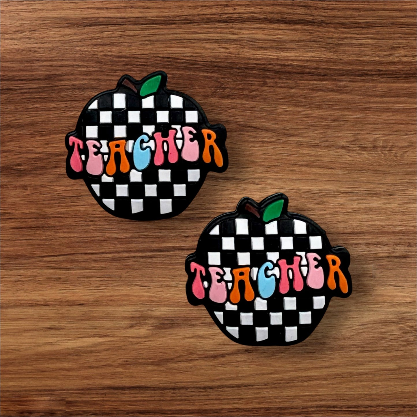 Checkered Teacher Apple Focal