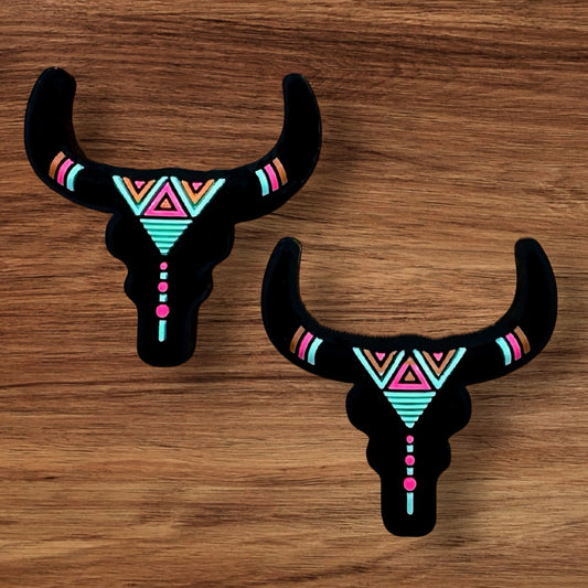 Black Western Steer Focal