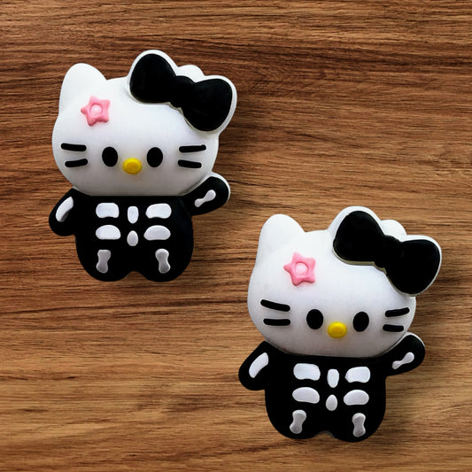 3-D Skeleton Kitty Focal