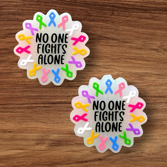 No One Fights Alone Focal (Glitter)