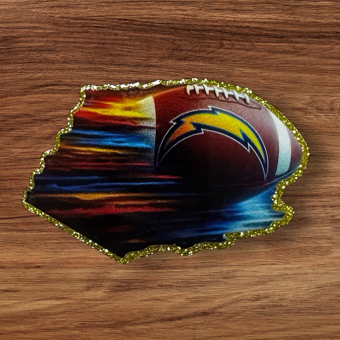 Football Acrylic Flatback