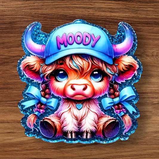 Moody Acrylic Flatback