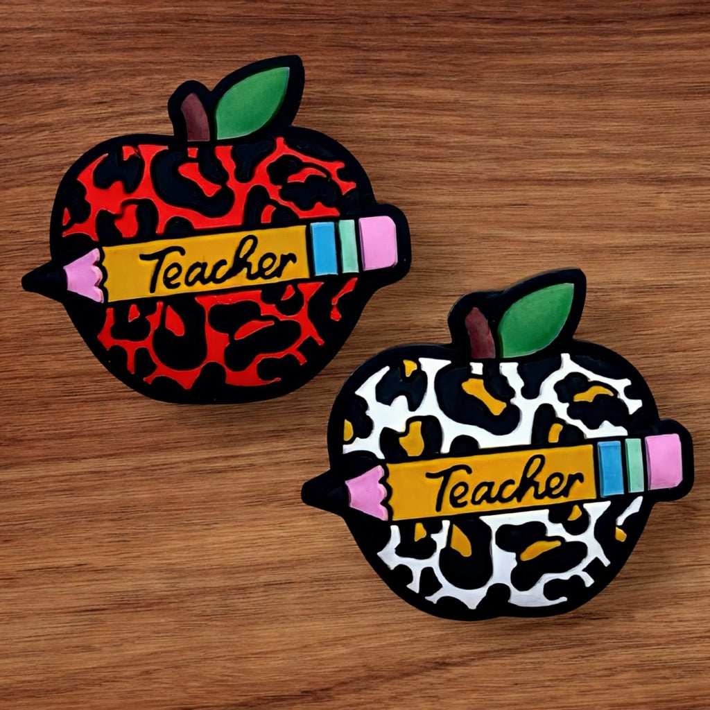 Leopard Teacher Apple Focal