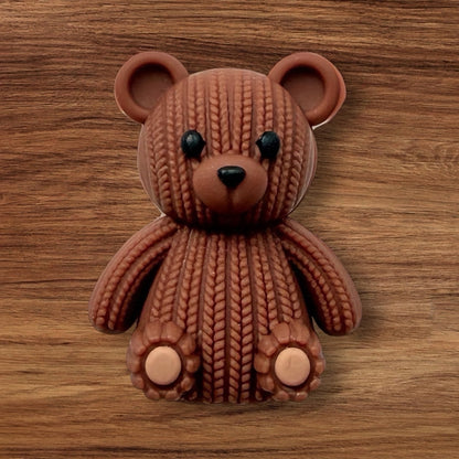 3-D Knitted Bears Focal