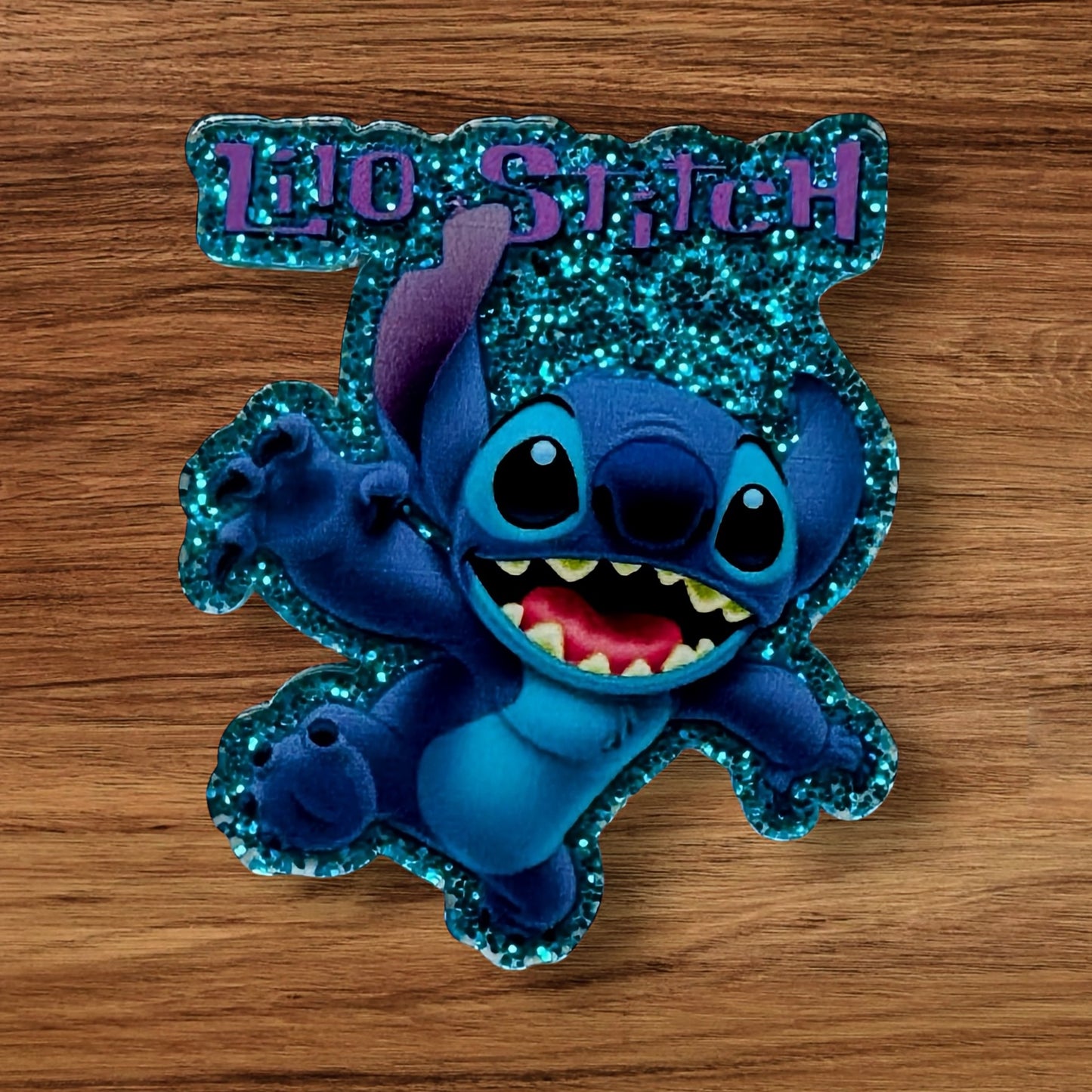 Blue Alien Acrylic Flatback