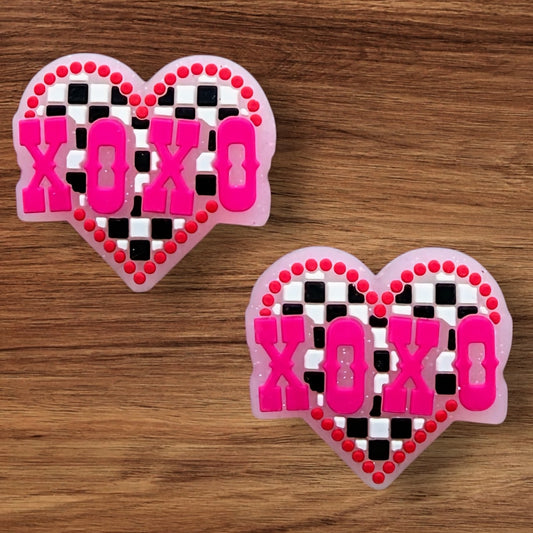 XOXO Heart Focal