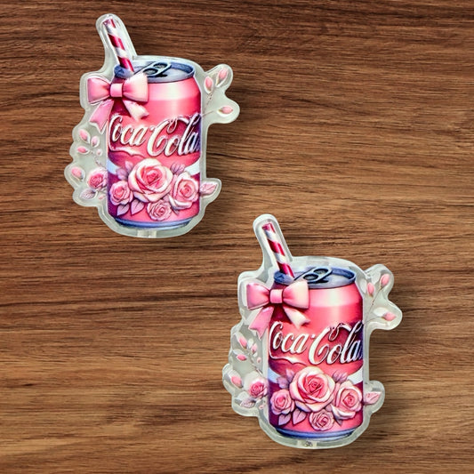 Pink Coke Acrylic Focal