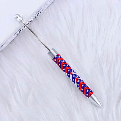 Beadable Patriotic Pens