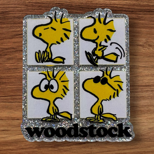 Yellow Bird Acrylic Flatback