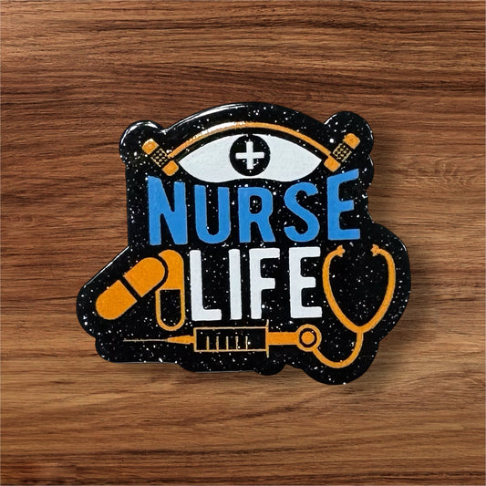 Nurse Life Acrylic Flatback