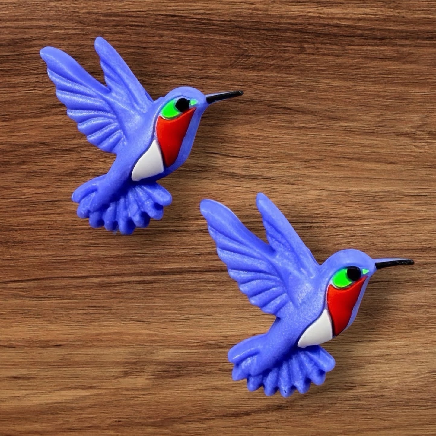 3-D Hummingbird Focal (Blue)